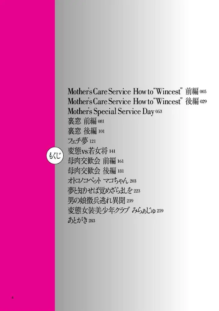 Mother’s Care Service How to ‘Wincest’ - ページ03