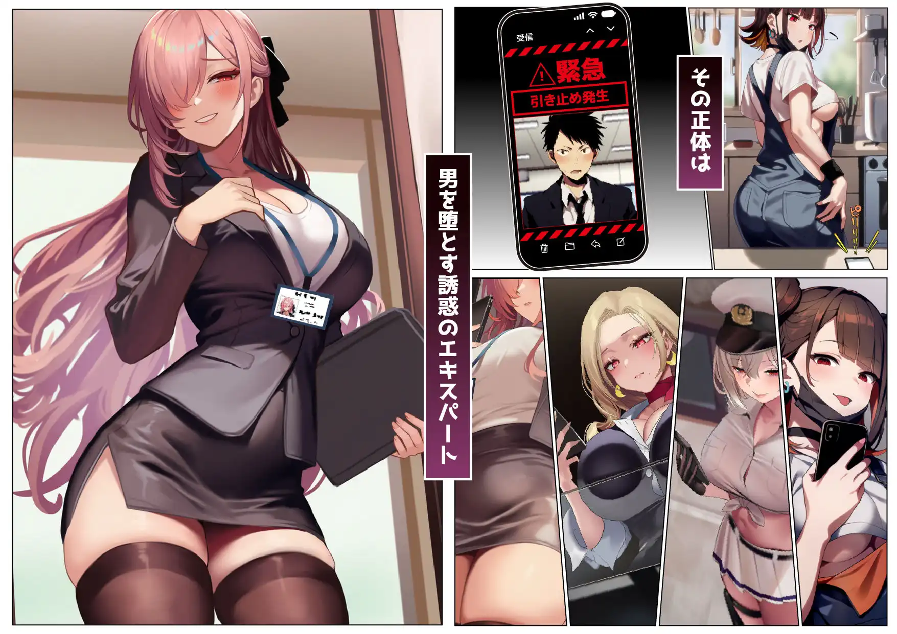 エロいのが好きなので、会社に残ることにしました。― 全雑魚ちんぽに捧ぐ誘惑のフルコース ― - サンプル3