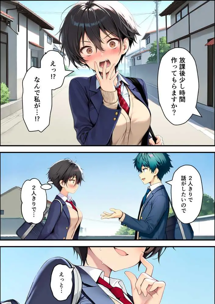 目つきの悪いボーイッシュなTSカフェ店員さんはお願いしたら中出しセックスさせてくれる(チョロい) - ページ30