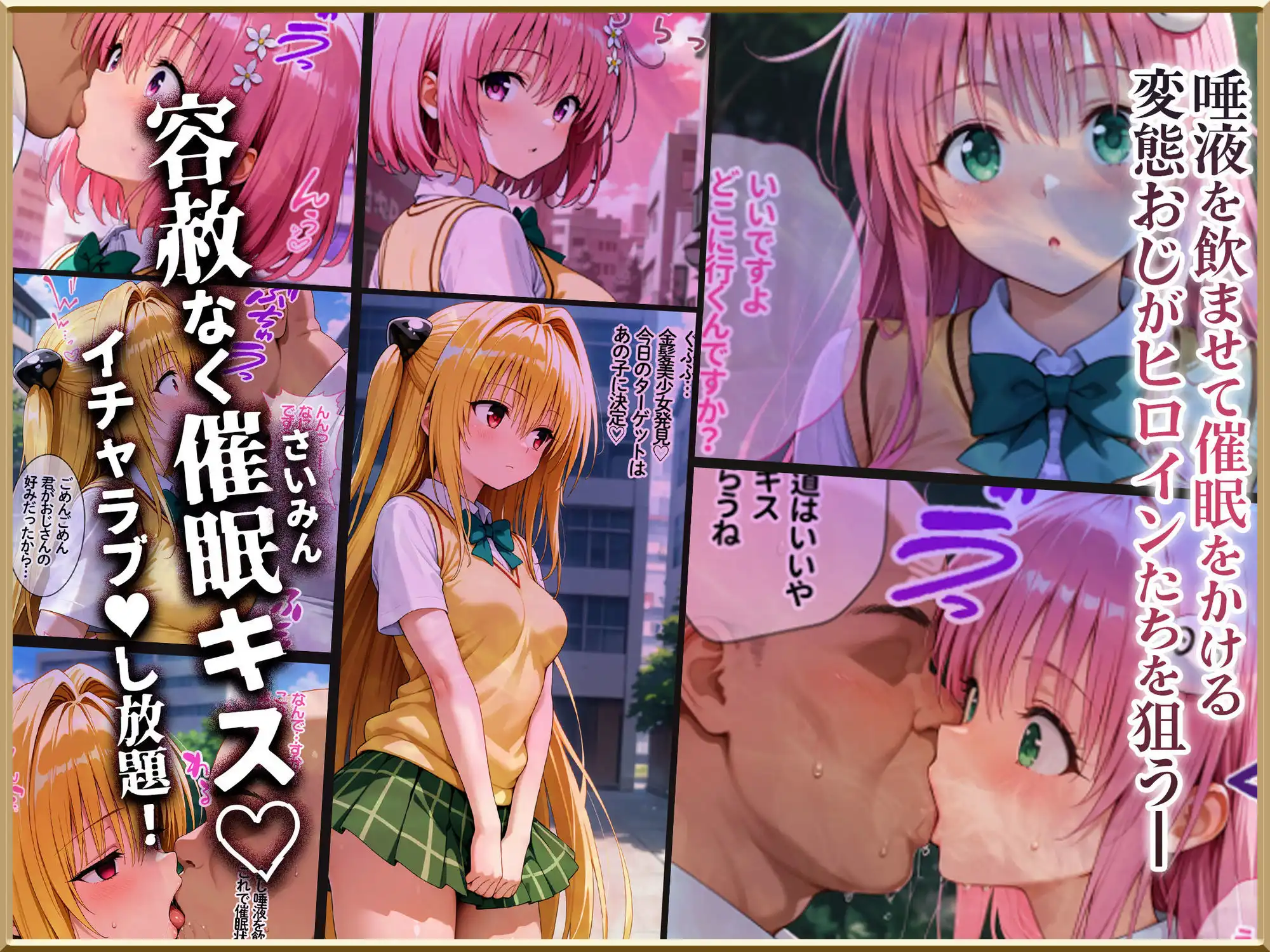 【Part.1】キスで催●シリーズ贅沢イッキ読み!総集編 - サンプル1