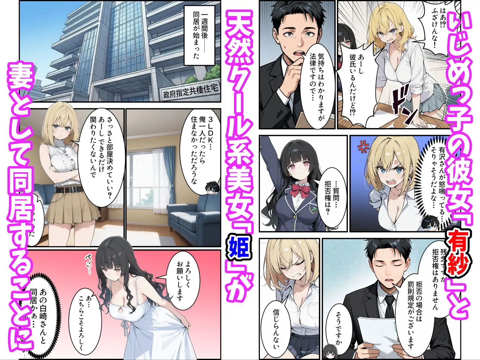 陰キャの俺がSSSランク優良精子保有者に選ばれたのでハーレム王になる話 〜いじめられっ子逆転劇〜 - サンプル3