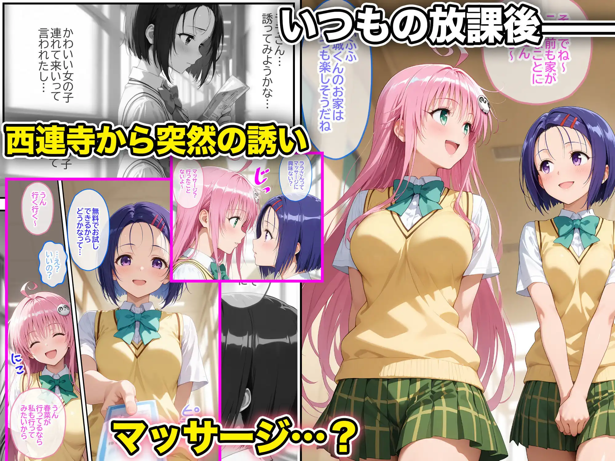 ネェ、早く挿入てぇ!オネダリララ -媚薬オイルマッサージで快楽堕ちコース- 前編 - サンプル1