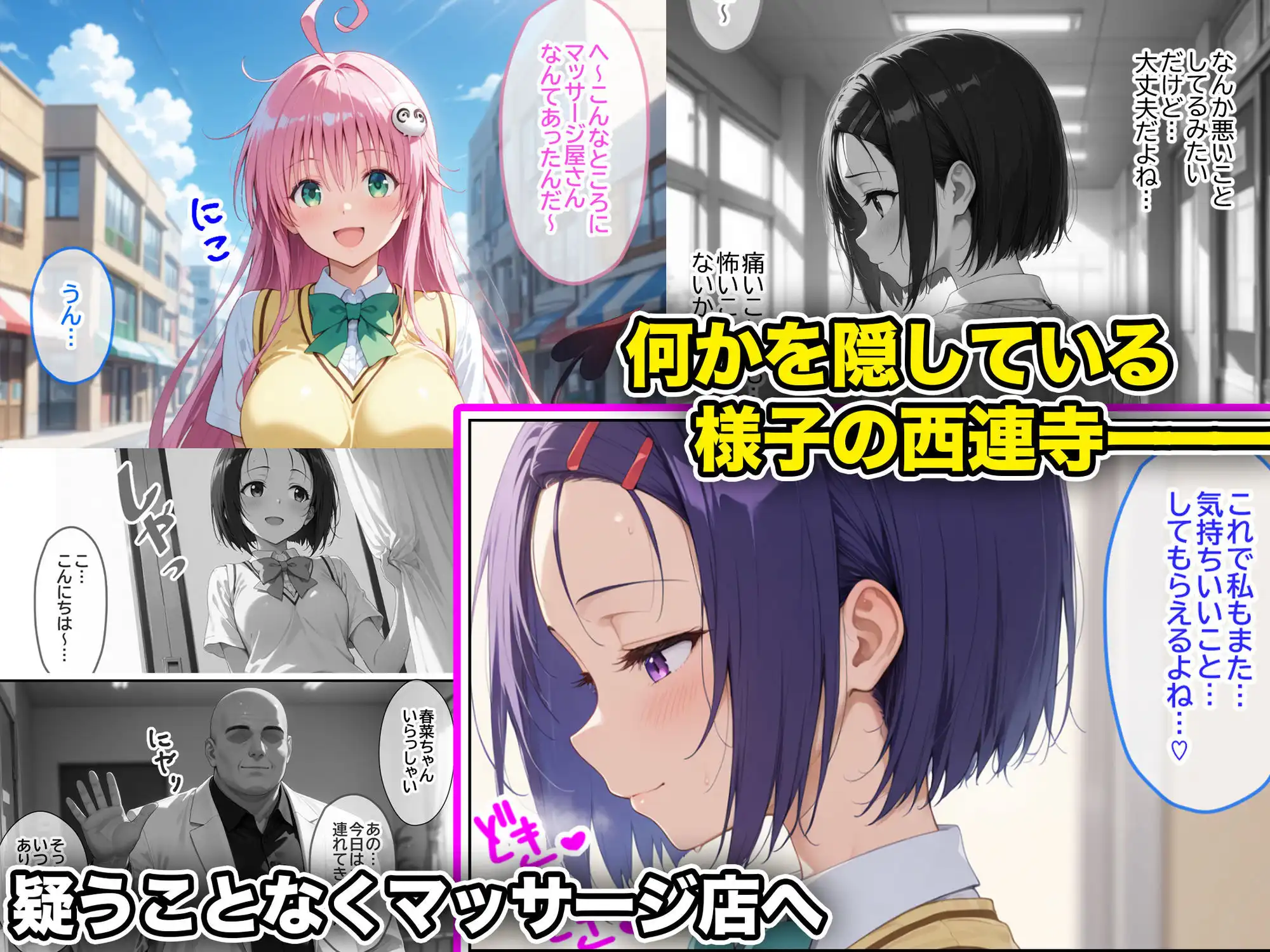 ネェ、早く挿入てぇ!オネダリララ -媚薬オイルマッサージで快楽堕ちコース- 前編 - サンプル2