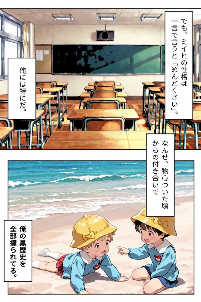 幼なじみギャルと巨乳姉の甘い罠〜ミイヒとメル姉〜【R指定合冊版】 - ページ06