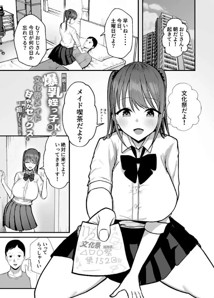 同居してる爆乳姪っ子JKは甘やかセックスで社畜リーマンをめいいっぱい癒してくれる - ページ03